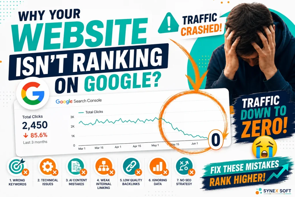 Why isn't your website ranking on Google 7 SEO Mistakes